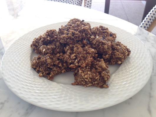 Healthy Banana Oat Cookies